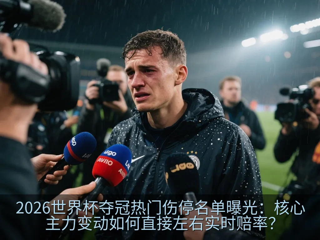 2026世界杯夺冠热门伤停名单曝光：核心主力变动如何直接左右实时赔率？